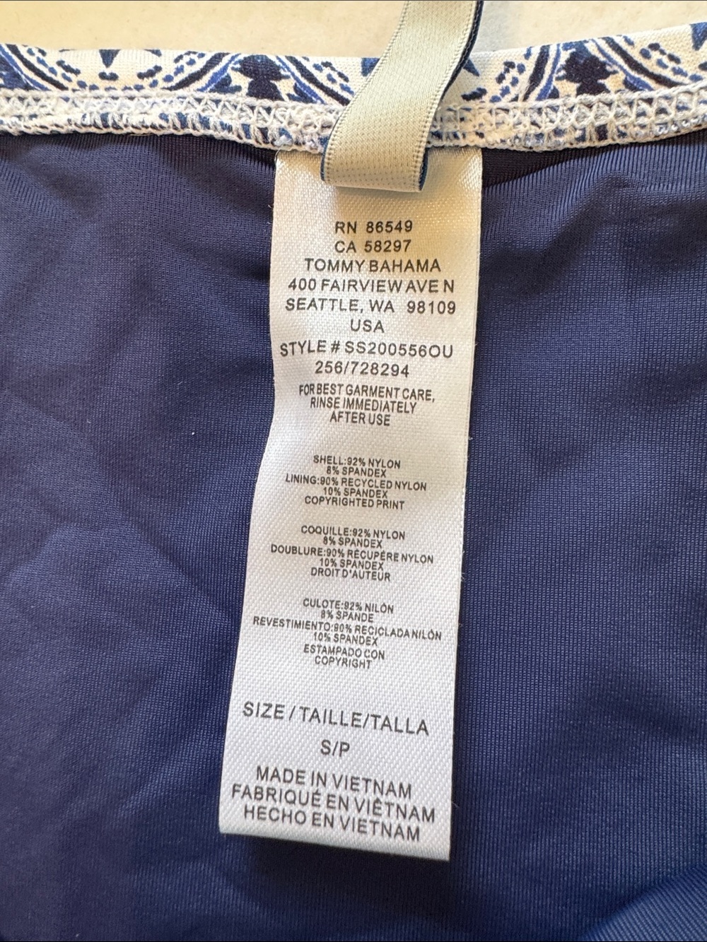Tommy Bahama  Halter Bikini  Bathing Suit  2-Piece Swimsuit Size S - Picture 4 of 8
